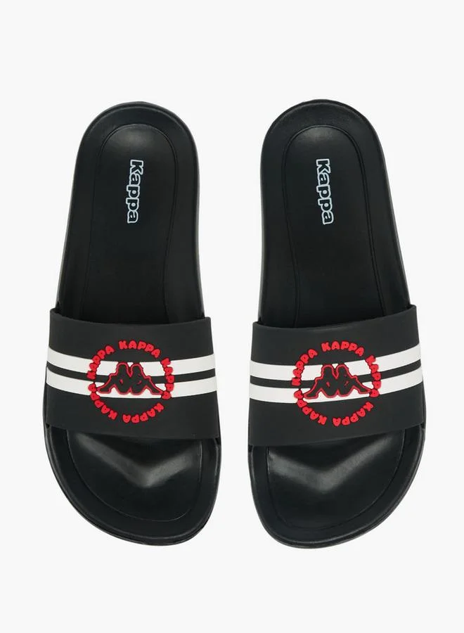 كابا Boys Logo Detail Slides